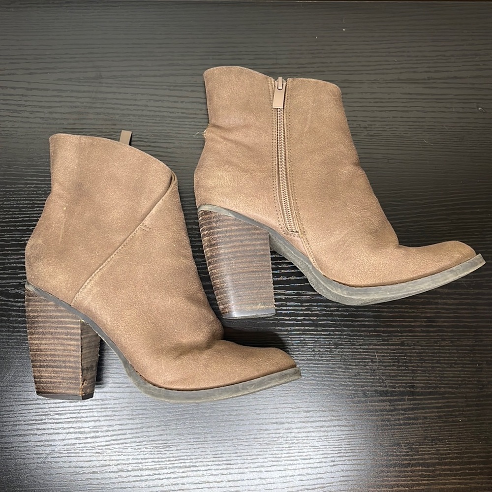 Sbicca Faux Suede Booties